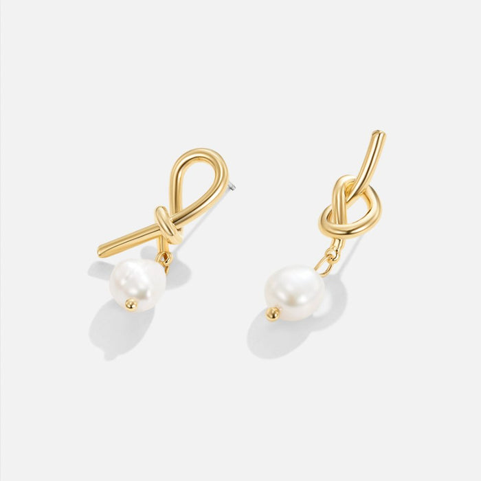 Lucía | Silver Shape Curve Tereza-sofie Earrings
