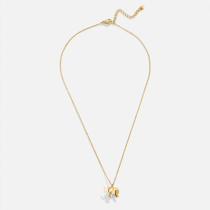Luisa | Gold-Plated Necklace with Floral Symmetrical Elements