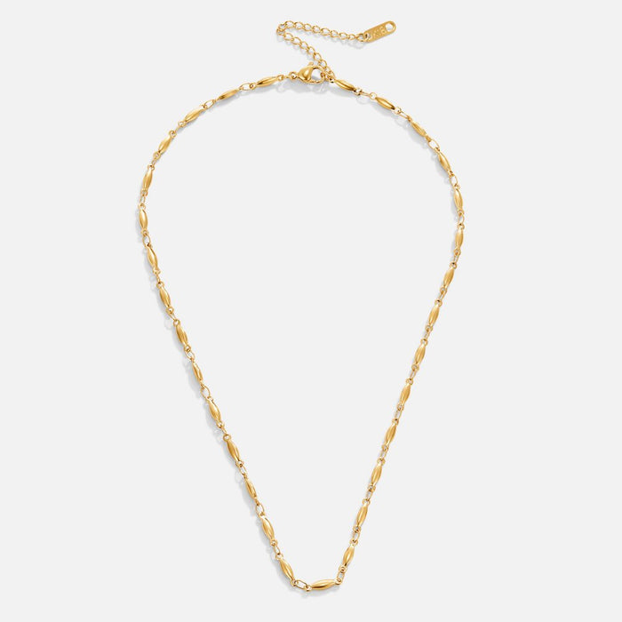 Magdalena | Gold-Plated Delicate Necklace with Fine Links