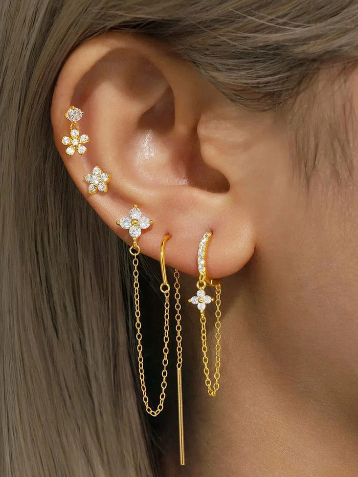 Magdaléna | Gold-Plated Minimalist Design Earrings
