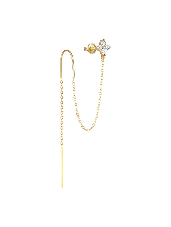Magdaléna | Gold-Plated Minimalist Design Earrings