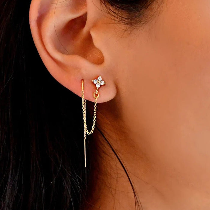 Magdaléna | Gold-Plated Minimalist Design Earrings