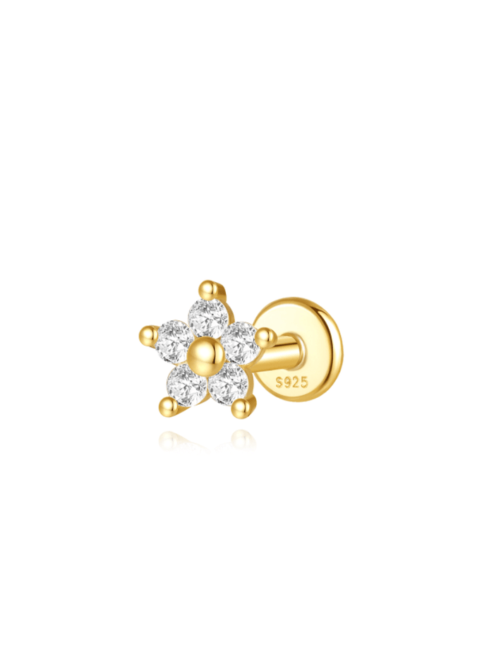 Magdaléna | Gold-Plated Minimalist Design Earrings