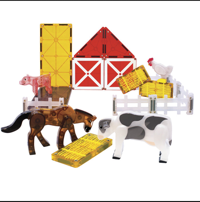Magna Tiles | Farm Animals 25 Piece Set
