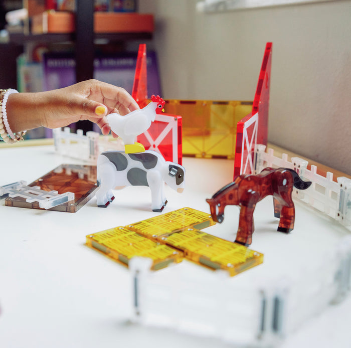 Magna Tiles | Farm Animals 25 Piece Set