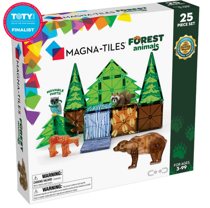 Magna Tiles | Forest Animals 25 Piece Set