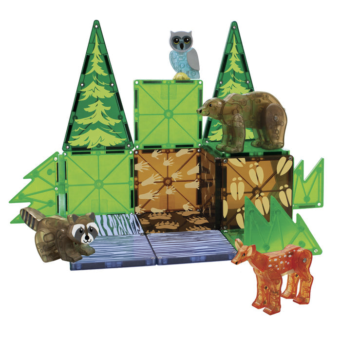 Magna Tiles | Forest Animals 25 Piece Set