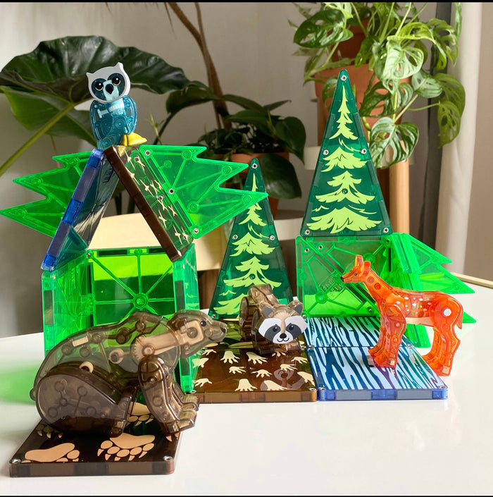 Magna Tiles | Forest Animals 25 Piece Set