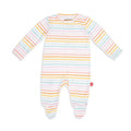 Magnetic Me - Candy Stripe Modal Footie