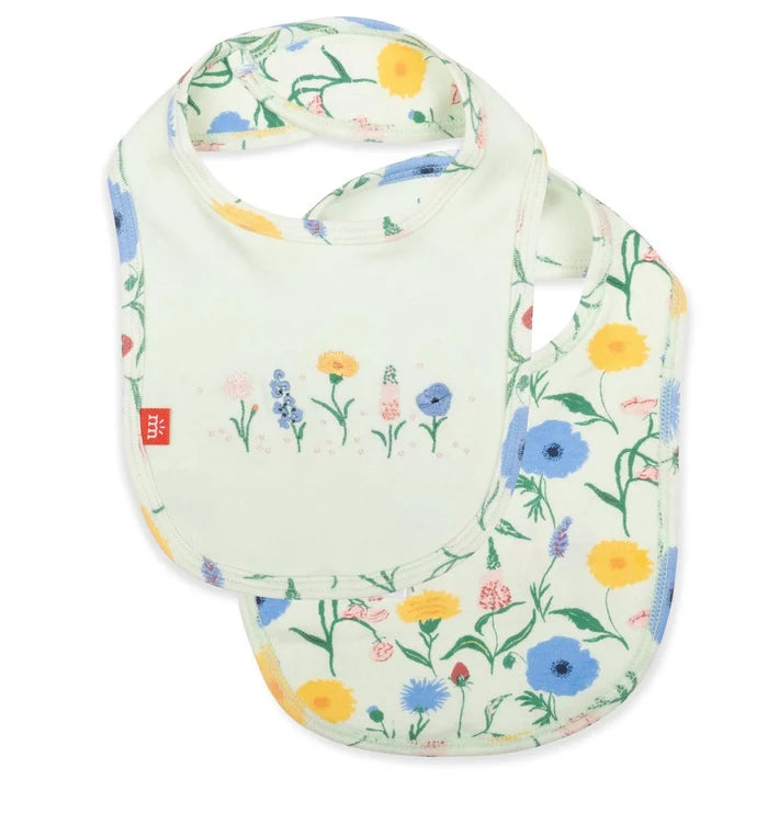 Magnetic Me - Le Jardin Magnetic Reversible Bib