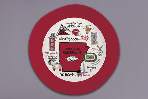 Magnolia Lane | Arkansas Melamine 13.5 Bowl