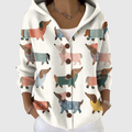 Maija – Cozy Hooded Knit Sweater