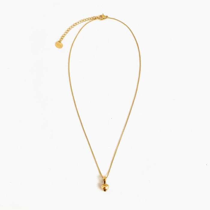 Maija | Gold-Plated Heart Pendant Necklace