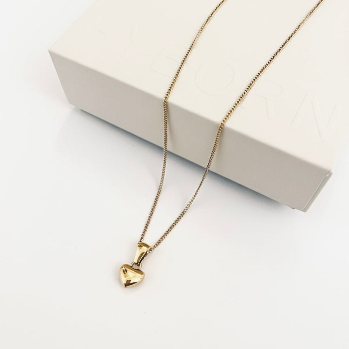 Maija | Gold-Plated Heart Pendant Necklace