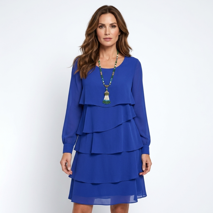 Margaret | Midi Maxi Dress-sleeve with Detail Floral