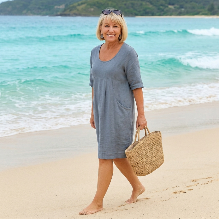 Maricel | Relaxed with Pockets Maxi Dress