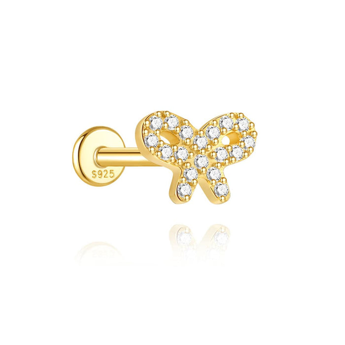 Marlena | Gold-Plated Luminous Character Earrings