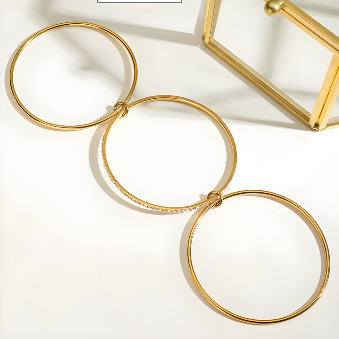 Marta | Gold-Plated Brilliant Bracelet