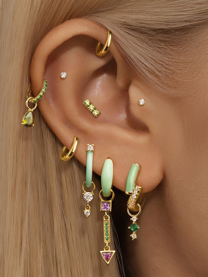 Marta | Gold-Plated Timeless Shape Earrings