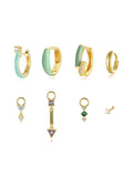 Marta | Gold-Plated Timeless Shape Earrings