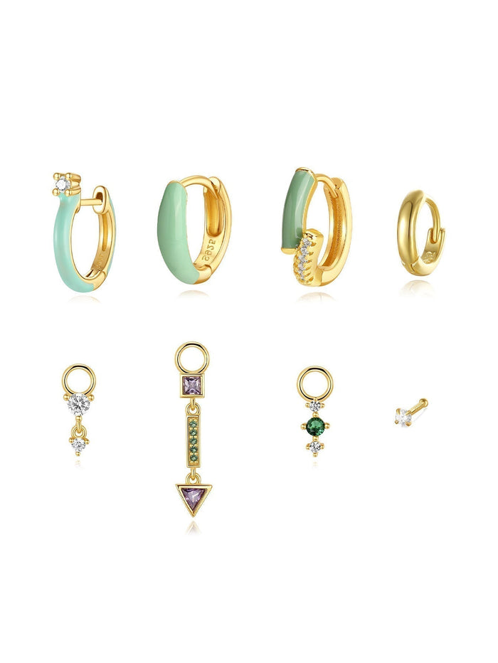 Marta | Gold-Plated Timeless Shape Earrings