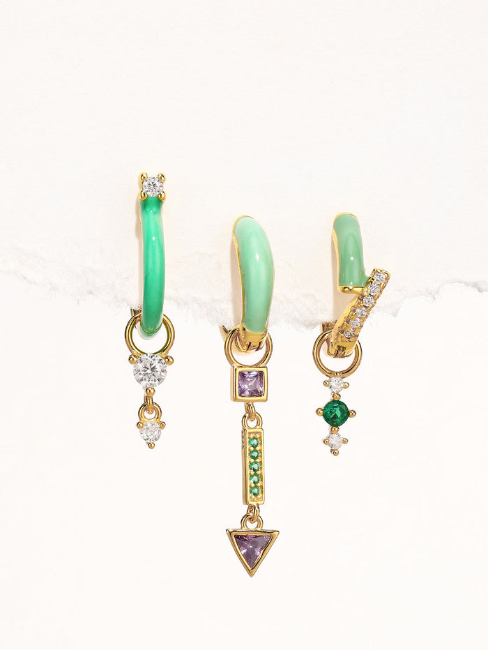 Marta | Gold-Plated Timeless Shape Earrings