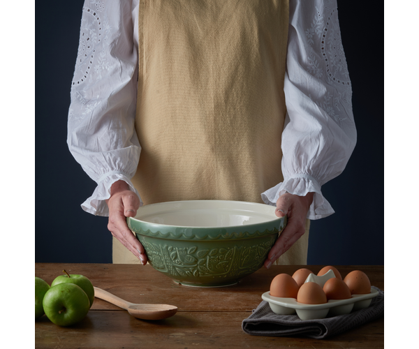 Mason Cash | In The Forest S18 Owl Green Mixing Bowl 26cm