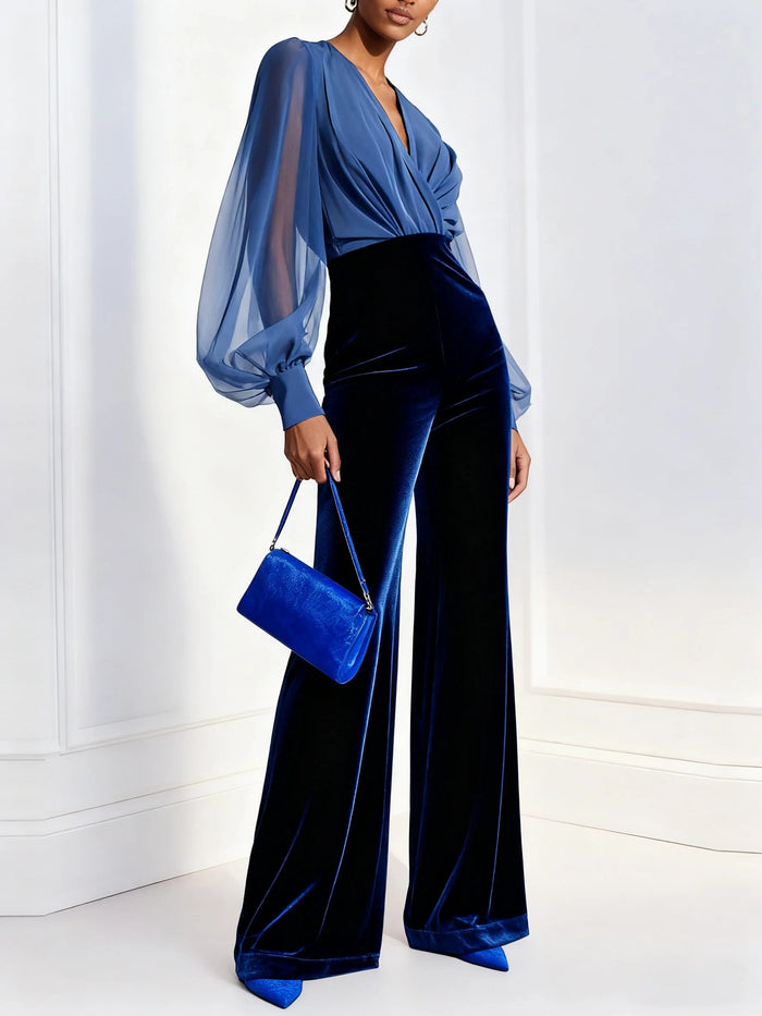 Maud | Jumpsuit Elegant with V-Neck