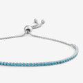 Meri | Blue Tennis Bracelet