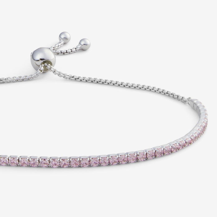 Meri | Pink Tennis Bracelet