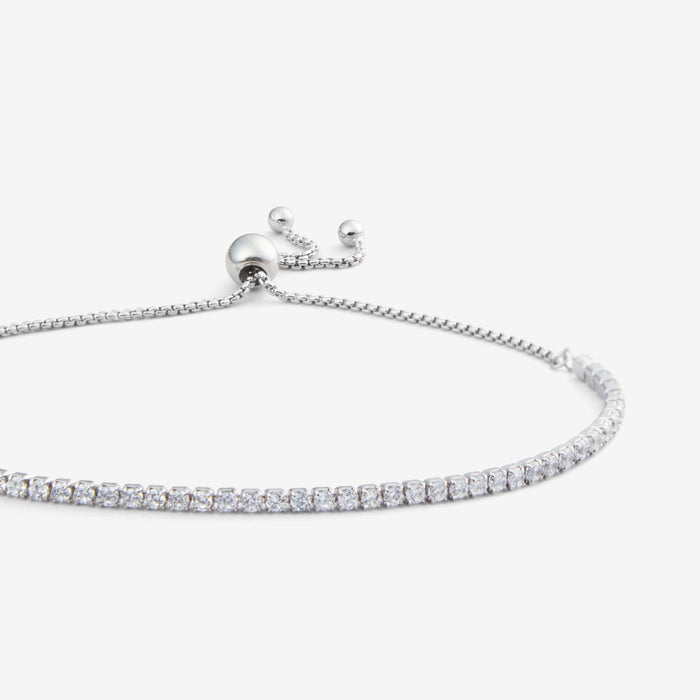 Meri | Silver Tennis Bracelet