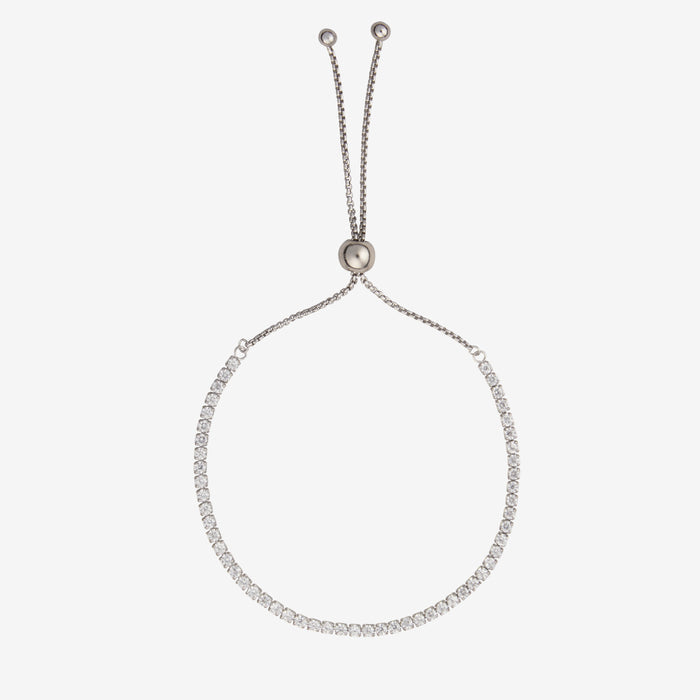 Meri | Silver Tennis Bracelet