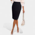 Midi Skirt High-Waisted Casual