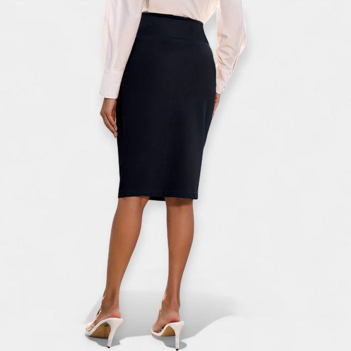 Midi Skirt High-Waisted Casual