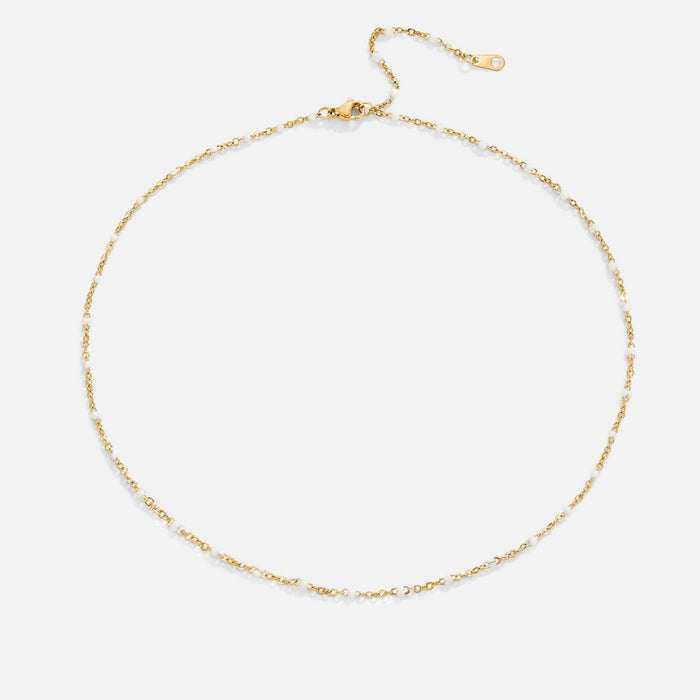 Milena | Short Necklace with Smooth Surface