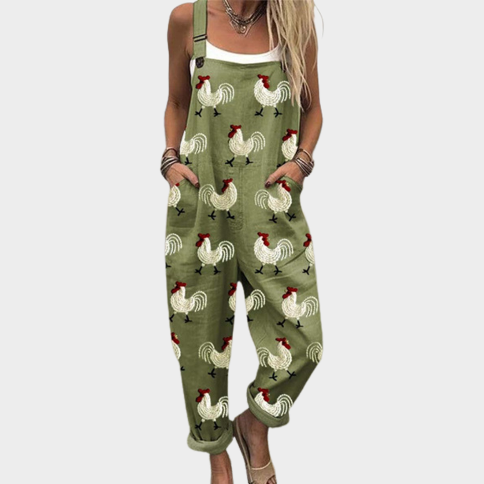 Milja – Printed Wide-Leg Jumpsuit