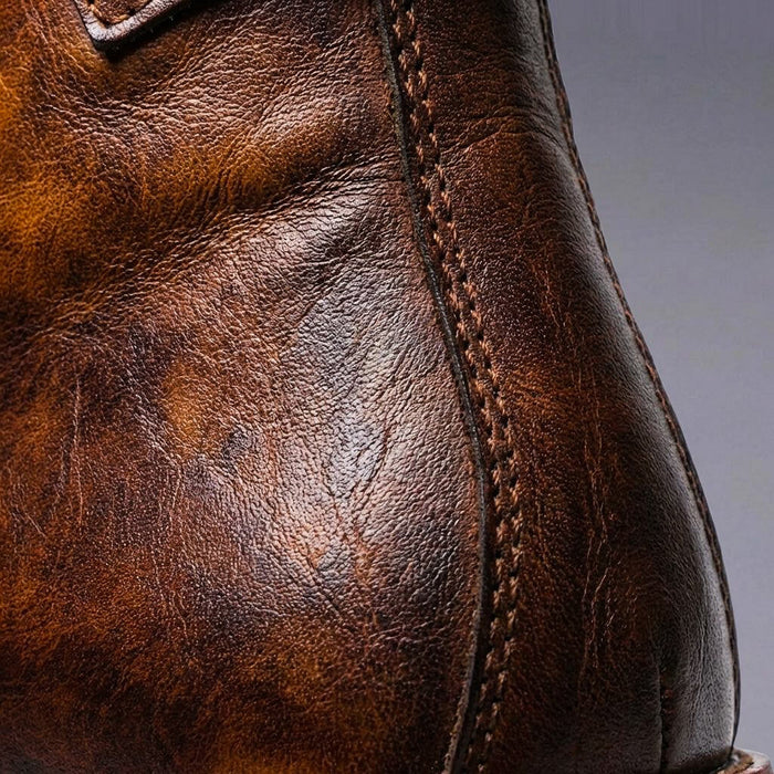 Minimalist Polished Ankle Boots