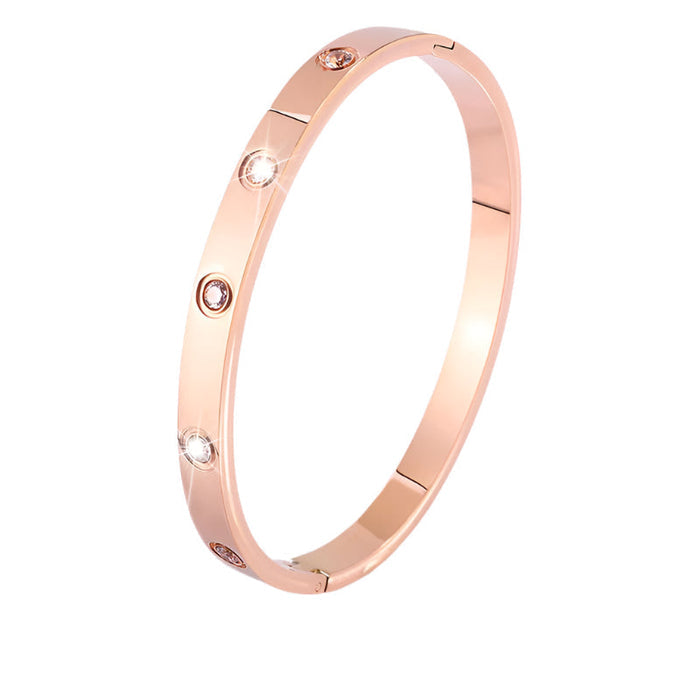 Mirabella | Gold-Plated Rose Ancarani Bracelet