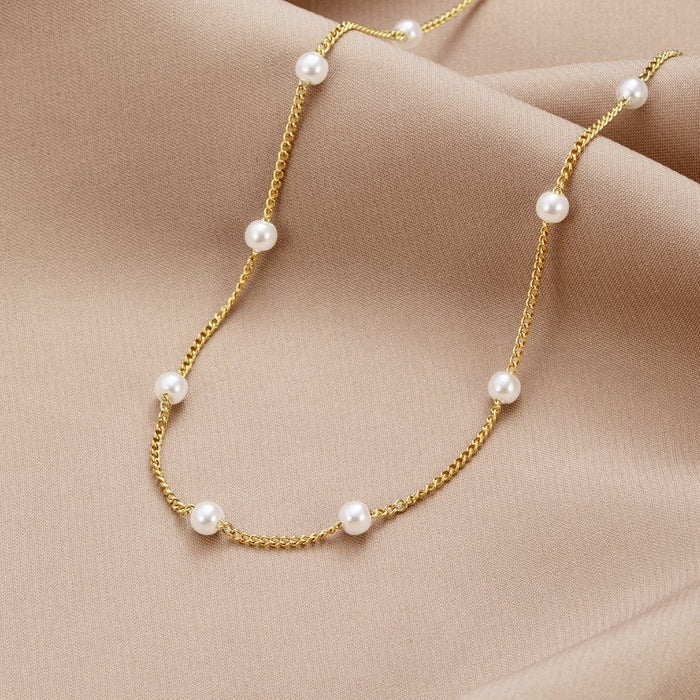 Miriam | Gold-Plated Harmonious Length Necklace