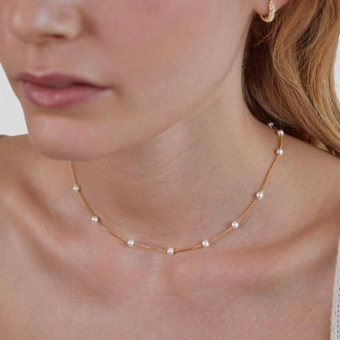 Miriam | Gold-Plated Harmonious Length Necklace