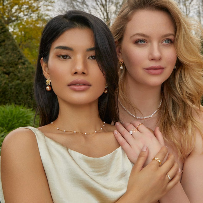 Miriam | Gold-Plated Harmonious Length Necklace