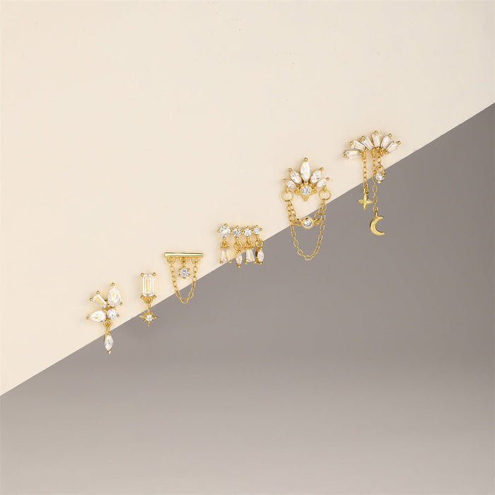 Miriam | Gold-Tone Defined Structure Earrings