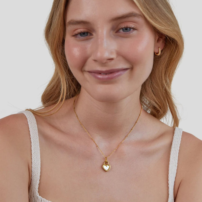Monika | Gold-Plated Warm Drop Pendant