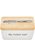 Mud Pie | Butter Dish Set