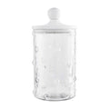 Mud Pie | Hobnail Glass Canister