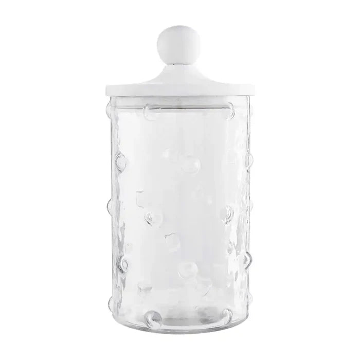 Mud Pie | Hobnail Glass Canister