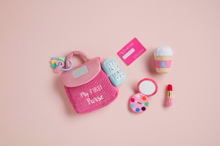 Mud Pie | Purse Plush Set