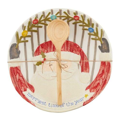 Mud Pie Santa Serving Bowl Set