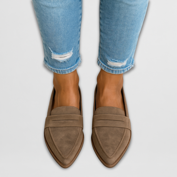 Nadia | Loafers Suede Elegant