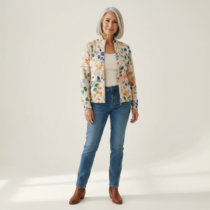 Nelli - Abstract Leaf Zip Bomber